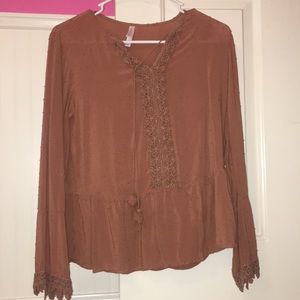 Xhilaration Orange top